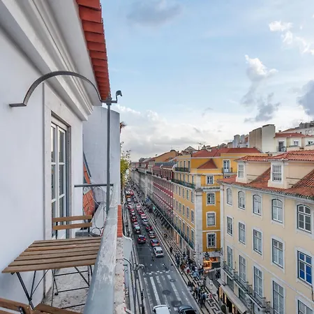 With Balcony In A Street In The Historic Center Of Downtown *